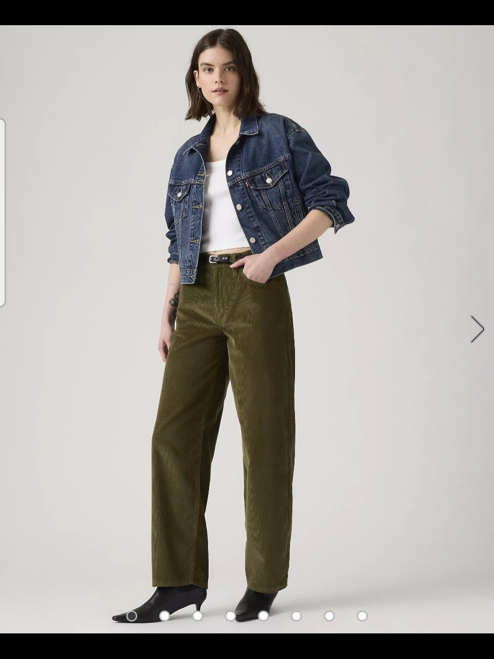 Levi's Baggy Dad Corduroys